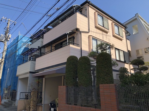 船橋市 外壁塗装 戸建 施工前