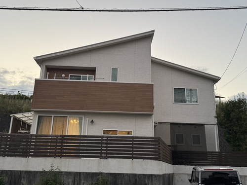 岩国市 外壁塗装 施工前